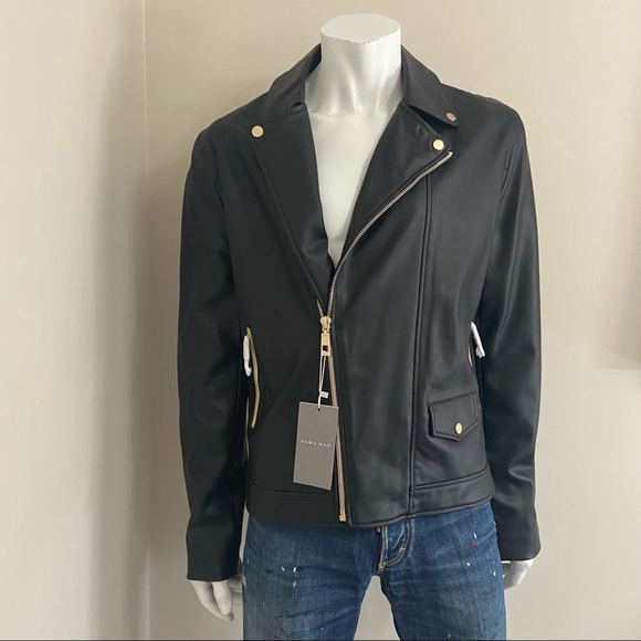 Zara faux leather jacket - Picture 3 of 11